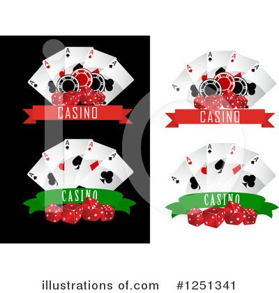Royalty-Free (RF) Casino Clipart Illustration by Vector Tradition SM - Stock Sample #1251341