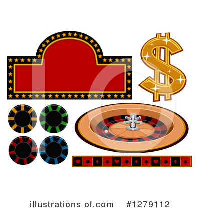 Royalty-Free (RF) Casino Clipart Illustration by BNP Design Studio - Stock Sample #1279112