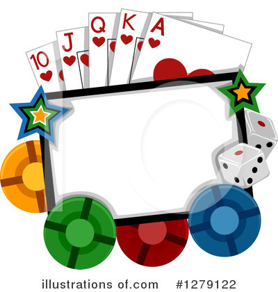 Poker Chips Clipart #1279122 by BNP Design Studio