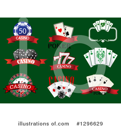 Royalty-Free (RF) Casino Clipart Illustration by Vector Tradition SM - Stock Sample #1296629