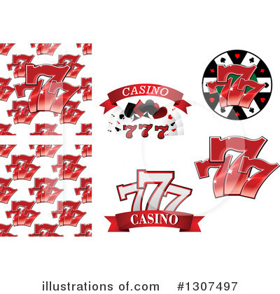 Royalty-Free (RF) Casino Clipart Illustration by Vector Tradition SM - Stock Sample #1307497