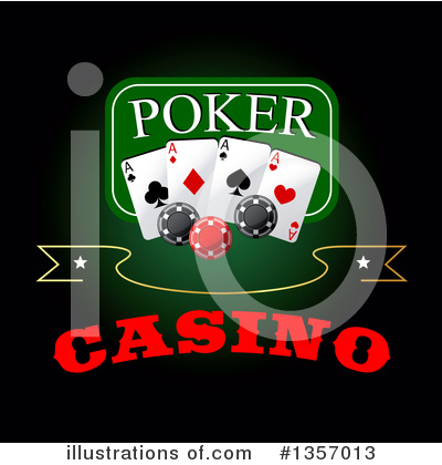 Poker Clipart #1357013 by Vector Tradition SM