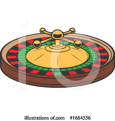 Roulette Clipart #1684556 by Vector Tradition SM