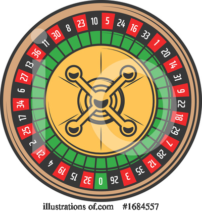 Roulette Clipart #1684557 by Vector Tradition SM