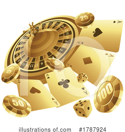 Royalty-Free (RF) Casino Clipart Illustration by cidepix - Stock Sample #1787924