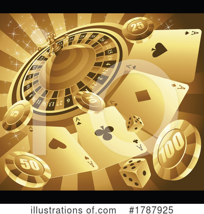 Royalty-Free (RF) Casino Clipart Illustration by cidepix - Stock Sample #1787925