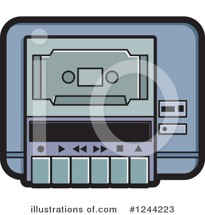 Cassette Tape Clipart #1244223 by Lal Perera