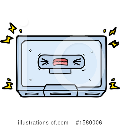 Cassette Tape Clipart #1580006 by lineartestpilot