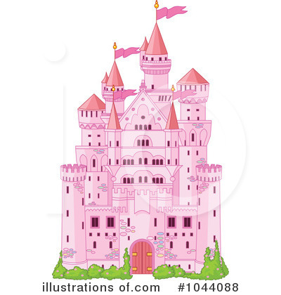 Royalty-Free (RF) Castle Clipart Illustration by Pushkin - Stock Sample #1044088
