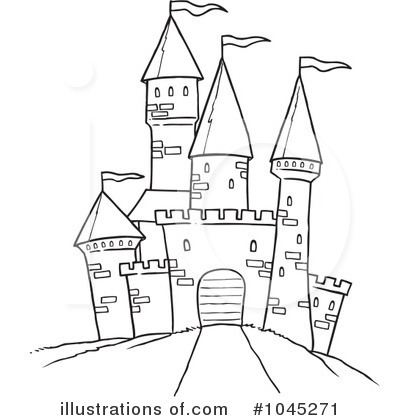 Castle Clipart #1045271 by toonaday