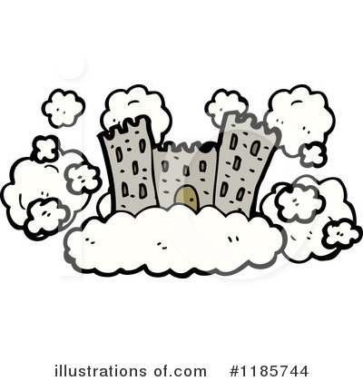 Royalty-Free (RF) Castle Clipart Illustration by lineartestpilot - Stock Sample #1185744