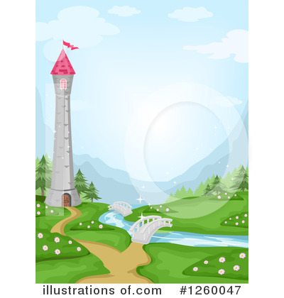 Royalty-Free (RF) Castle Clipart Illustration by BNP Design Studio - Stock Sample #1260047