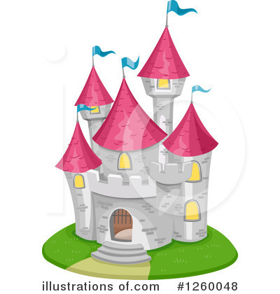 Royalty-Free (RF) Castle Clipart Illustration by BNP Design Studio - Stock Sample #1260048
