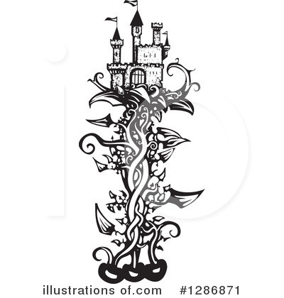 Royalty-Free (RF) Castle Clipart Illustration by xunantunich - Stock Sample #1286871