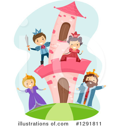 Royalty-Free (RF) Castle Clipart Illustration by BNP Design Studio - Stock Sample #1291811