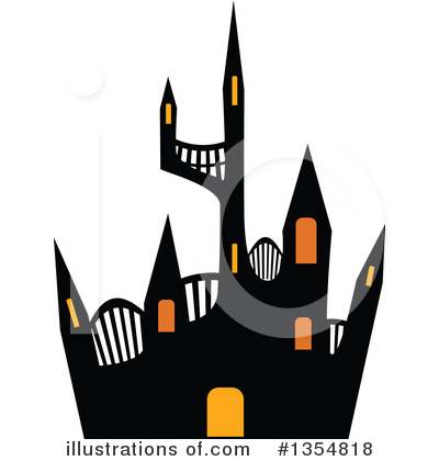 Royalty-Free (RF) Castle Clipart Illustration by Melisende Vector - Stock Sample #1354818