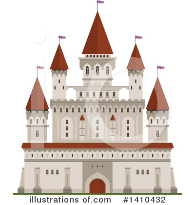 Fortress Clipart #1410432 by Vector Tradition SM