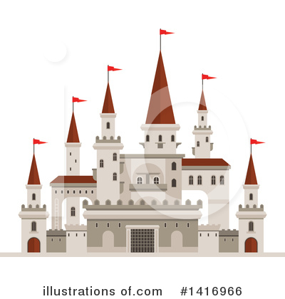 Fortress Clipart #1416966 by Vector Tradition SM