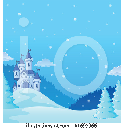 Royalty-Free (RF) Castle Clipart Illustration by visekart - Stock Sample #1695066
