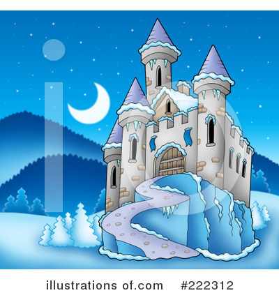 Royalty-Free (RF) Castle Clipart Illustration by visekart - Stock Sample #222312
