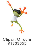 Casual Frog Clipart #1333055 by Julos