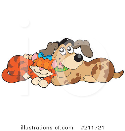 Dog And Cat Clipart #211721 by visekart