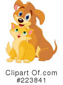 Cat And Dog Clipart #223841 by Pushkin