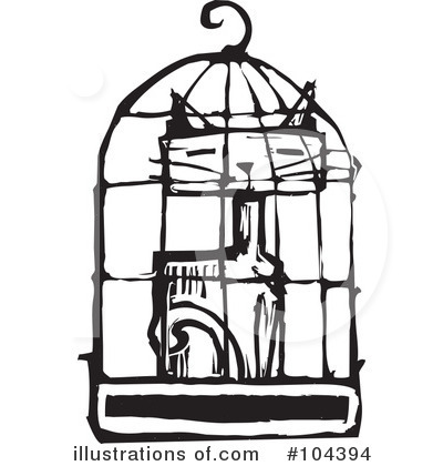 Cage Clipart #104394 by xunantunich
