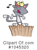 Cat Clipart #1045320 by toonaday