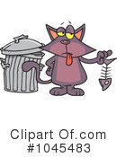 Cat Clipart #1045483 by toonaday