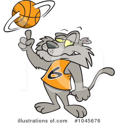 Basketball Clipart #1045676 by toonaday