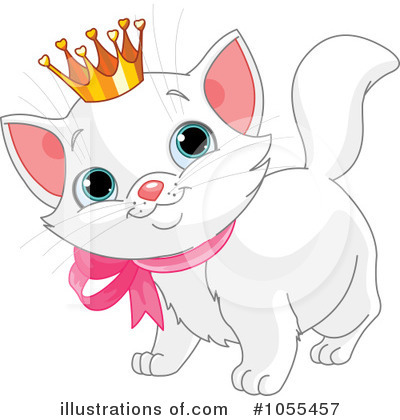 Royalty-Free (RF) Cat Clipart Illustration by Pushkin - Stock Sample #1055457