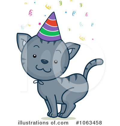 Royalty-Free (RF) Cat Clipart Illustration by BNP Design Studio - Stock Sample #1063458