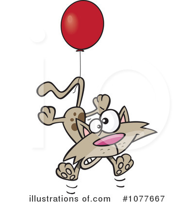 Royalty-Free (RF) Cat Clipart Illustration by toonaday - Stock Sample #1077667