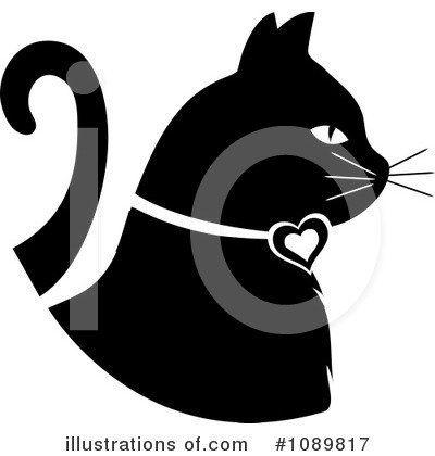 Royalty-Free (RF) Cat Clipart Illustration by Pams Clipart - Stock Sample #1089817