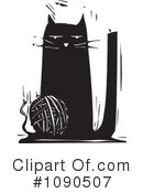 Cat Clipart #1090507 by xunantunich