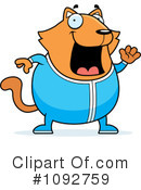 Cat Clipart #1092759 by Cory Thoman