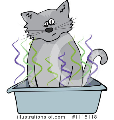 Royalty-Free (RF) Cat Clipart Illustration by djart - Stock Sample #1115118