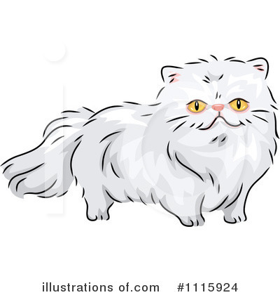 Royalty-Free (RF) Cat Clipart Illustration by BNP Design Studio - Stock Sample #1115924