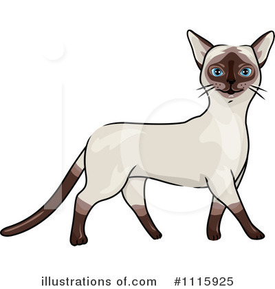 Royalty-Free (RF) Cat Clipart Illustration by BNP Design Studio - Stock Sample #1115925