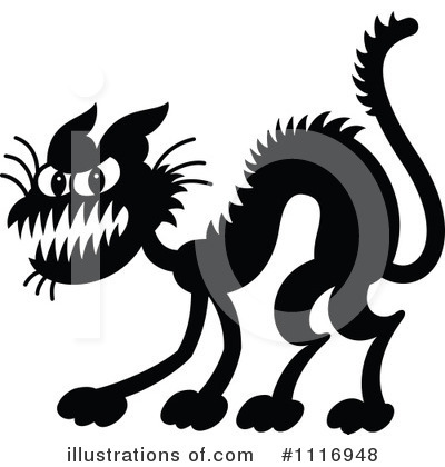 Royalty-Free (RF) Cat Clipart Illustration by Zooco - Stock Sample #1116948