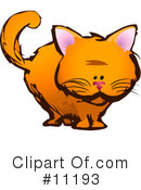 Cat Clipart #11193 by AtStockIllustration