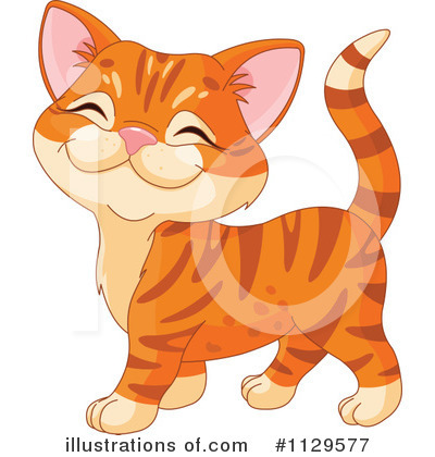 Royalty-Free (RF) Cat Clipart Illustration by Pushkin - Stock Sample #1129577