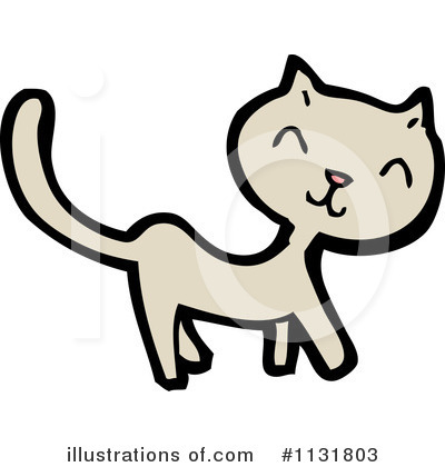 Royalty-Free (RF) Cat Clipart Illustration by lineartestpilot - Stock Sample #1131803