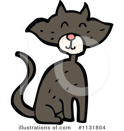 Royalty-Free (RF) Cat Clipart Illustration by lineartestpilot - Stock Sample #1131804