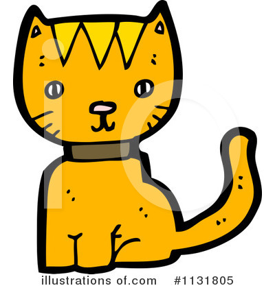 Orange Cat Clipart #1131805 by lineartestpilot