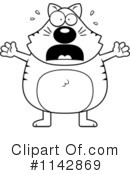 Cat Clipart #1142869 by Cory Thoman