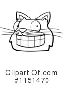 Cat Clipart #1151470 by Cory Thoman