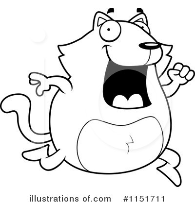 Royalty-Free (RF) Cat Clipart Illustration by Cory Thoman - Stock Sample #1151711
