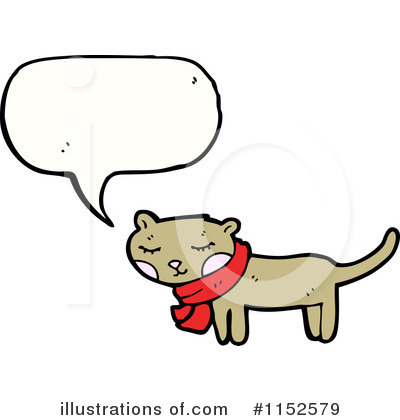 Royalty-Free (RF) Cat Clipart Illustration by lineartestpilot - Stock Sample #1152579